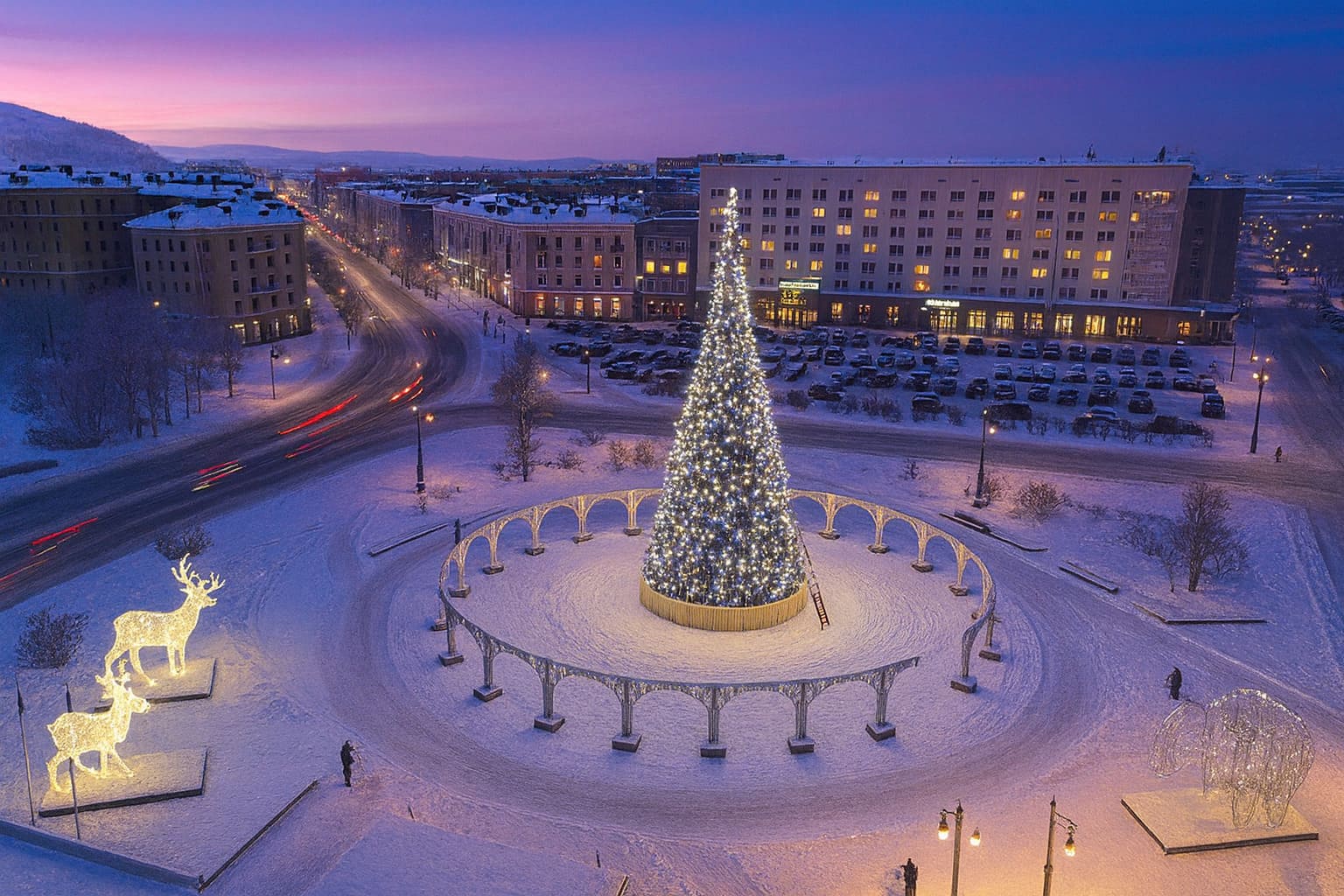 Мурманск зимой
