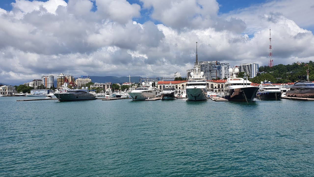 Сочи с моря